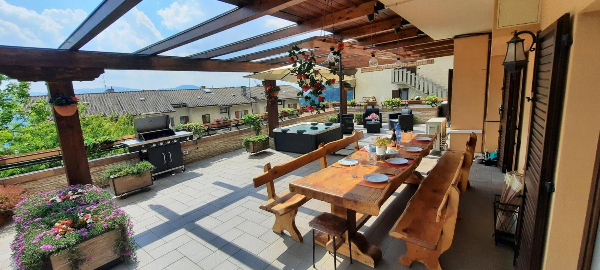 La Terrazza Casa Vacanza Carenno Zewnętrze zdjęcie